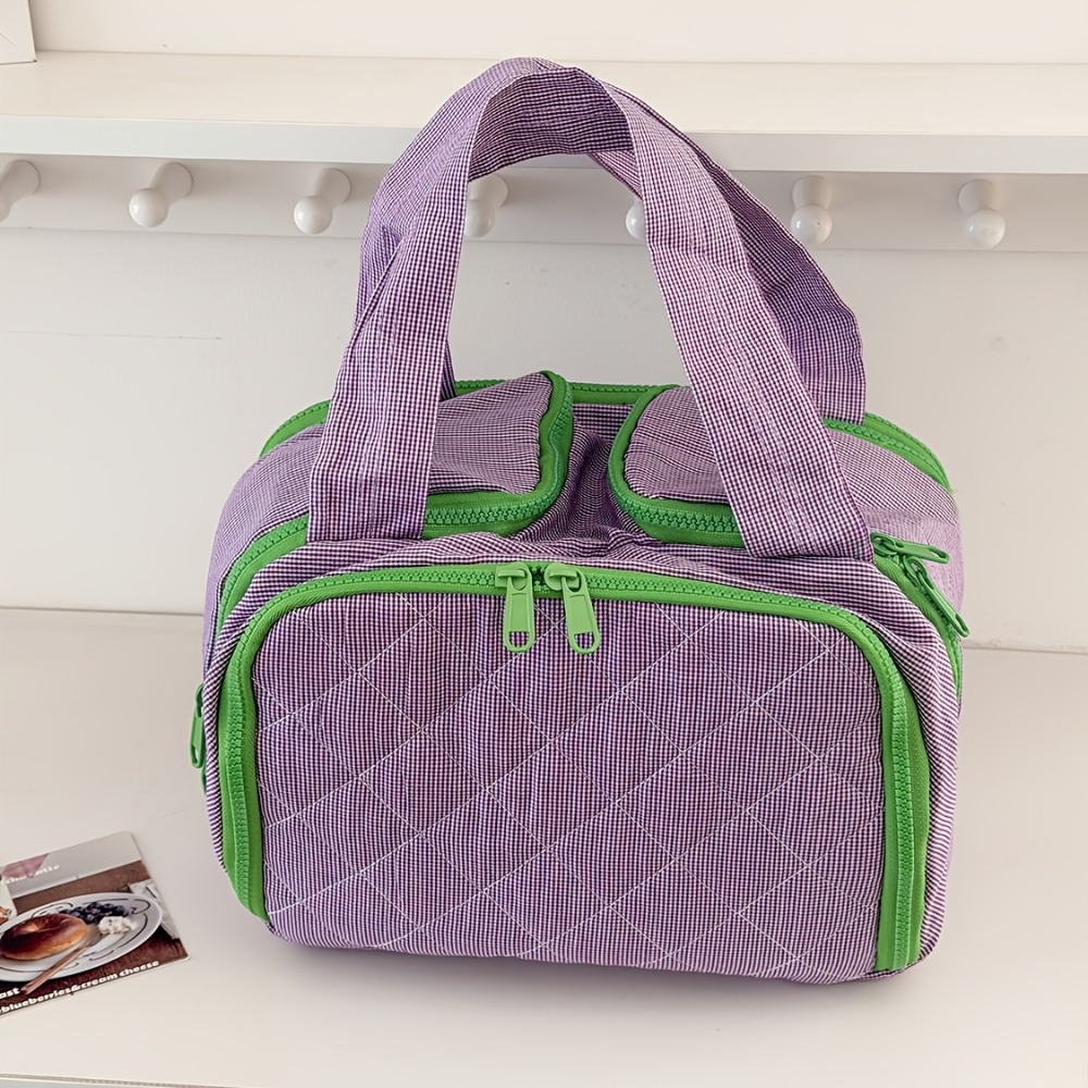 Travel Accessories Organizer Bag - Large Capacity Handheld Makeup Brush Organizer