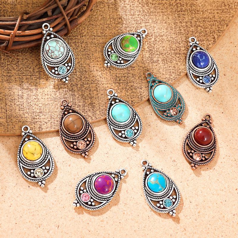 Travel Accessories Jewelry - Ethnic Vintage Bohemian Stone Setting Jewelry