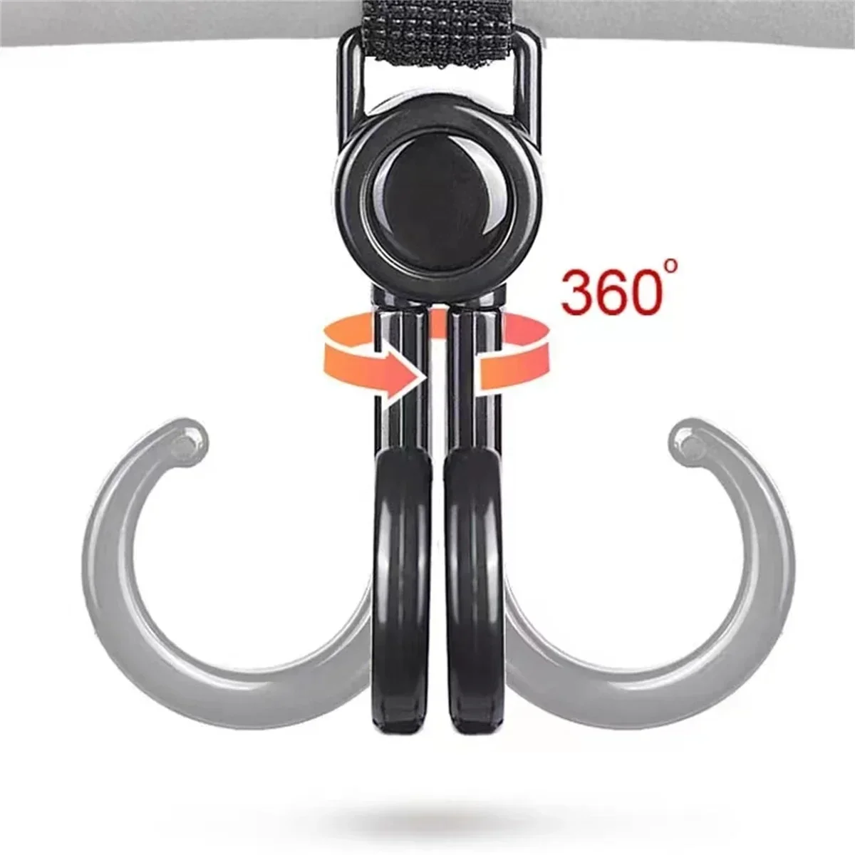 Rotatable Double Hooks Baby St - огляд і ціна Travel Accessories Baby