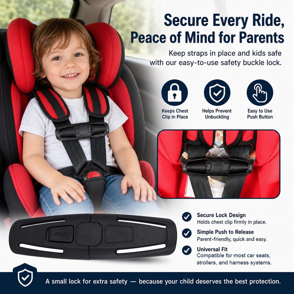 Car Child Safety Seat Strap Cl - огляд і ціна Travel Accessories Baby