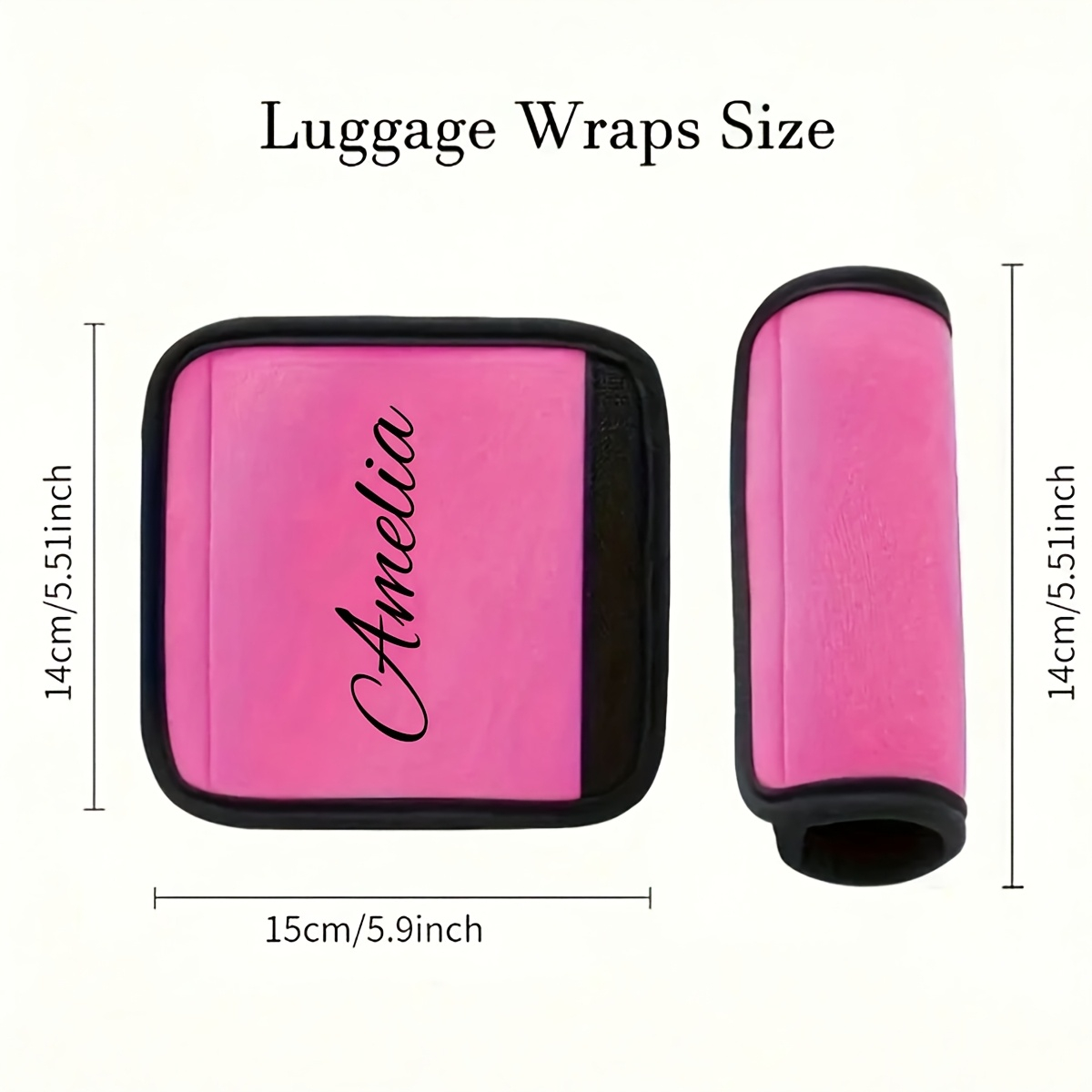 Custom Name Luggage Handle Cov - огляд і ціна Luggage Cover Protector