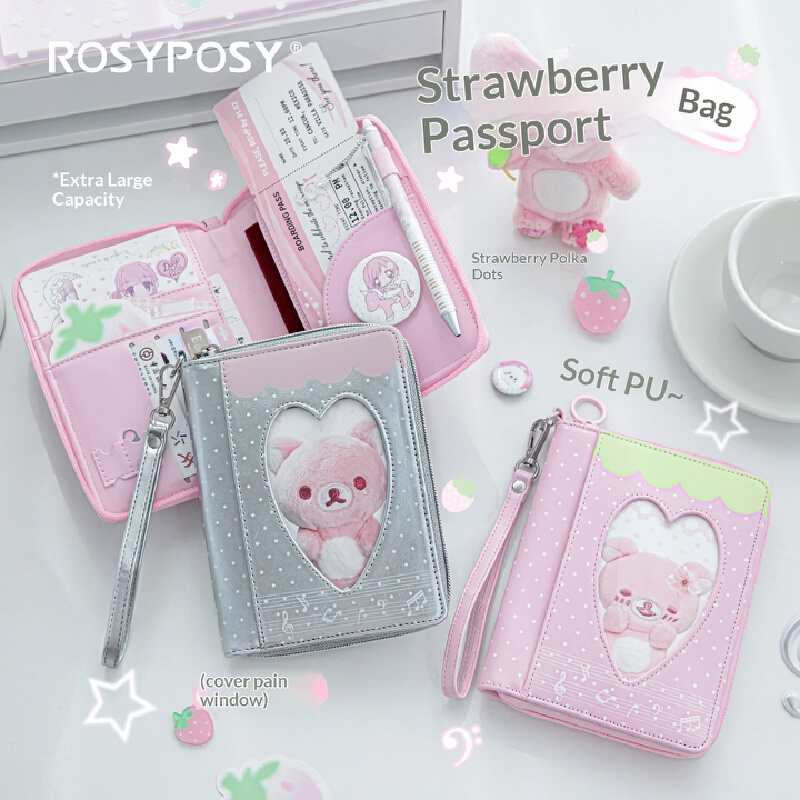 RosyPosy Passport Wallet Straw - огляд і ціна Travel Accessories Wallet