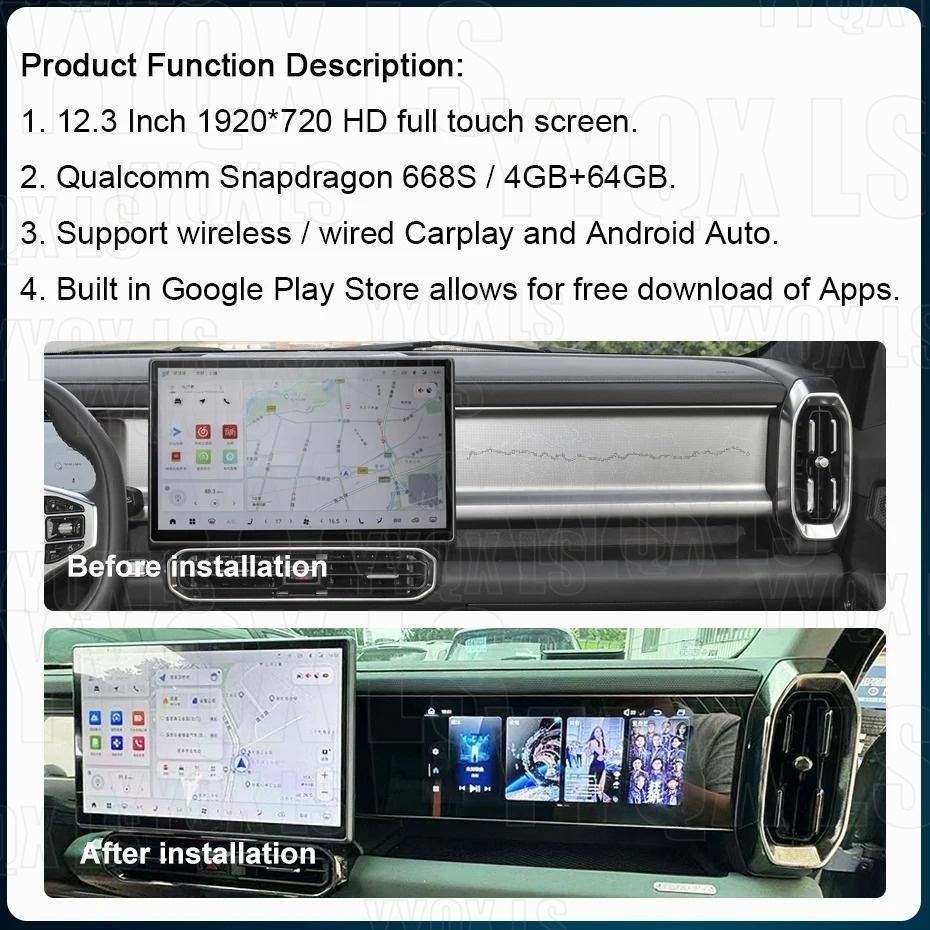 12.3 inch Co-pilot Display For - огляд і ціна Travel Accessories India