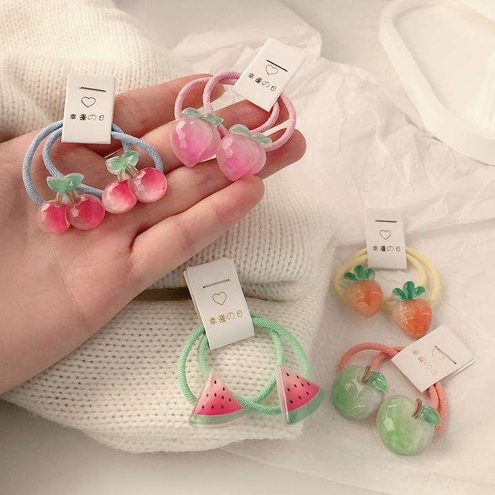 Kids Carrot Hair Ties 5 Pair N - огляд і ціна Travel Accessories Baby