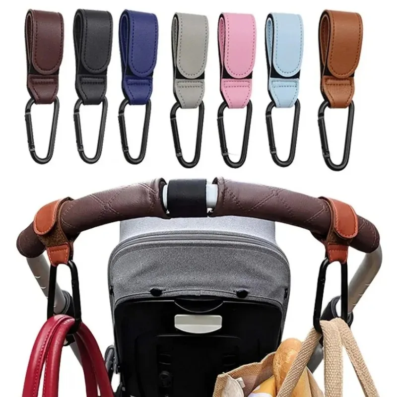 1/2/4Pcs Leather Cart Hooks Ba - огляд і ціна Travel Accessories Baby