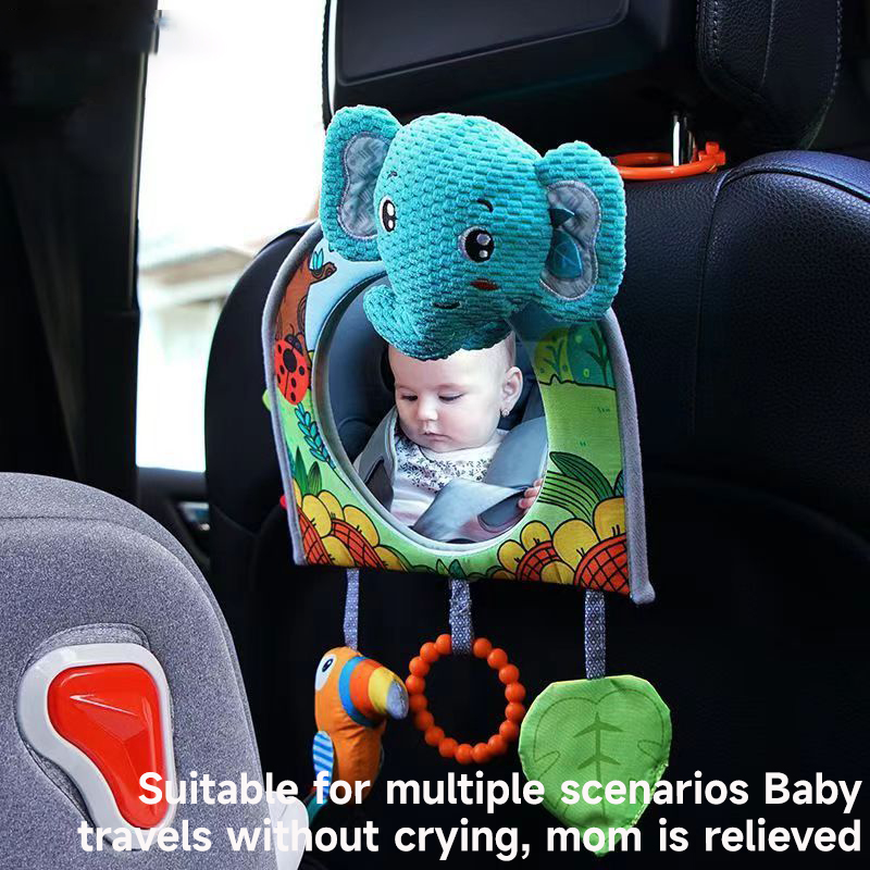 Baby Car Seat Mirror Toys Kids - огляд і ціна Travel Accessories Baby
