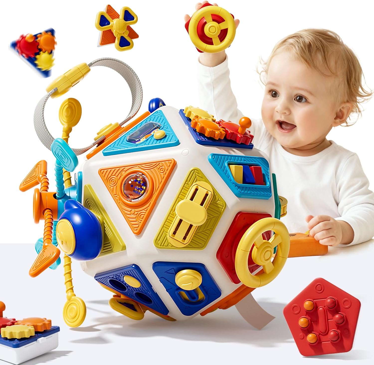 Baby Busy Board Activity Cube  - огляд і ціна Travel Accessories Baby