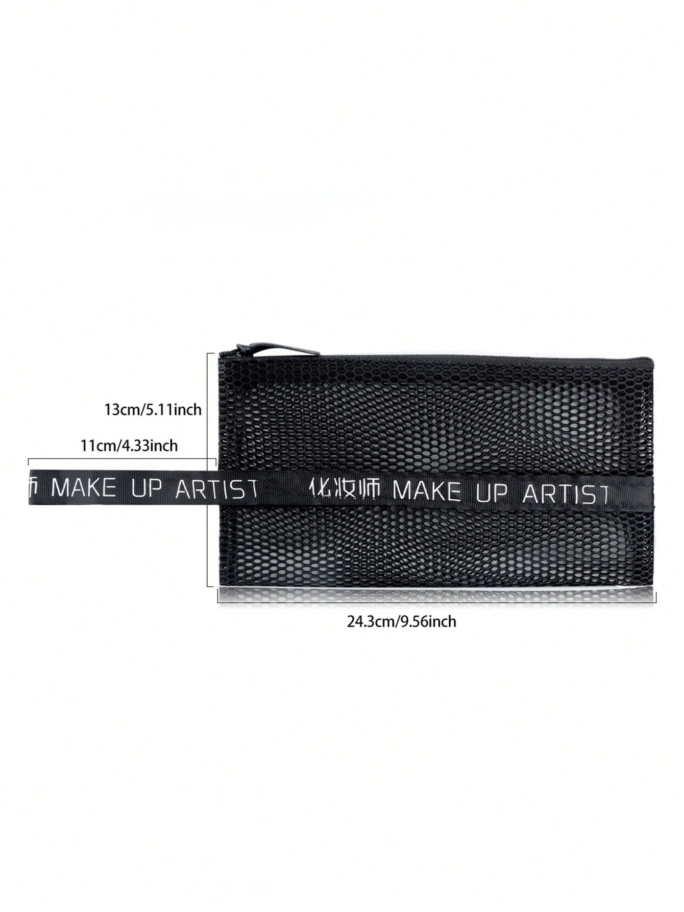 1 Pcs Mesh Makeup Bag Zipper C - огляд і ціна Travel Accessories Organizer Bag
