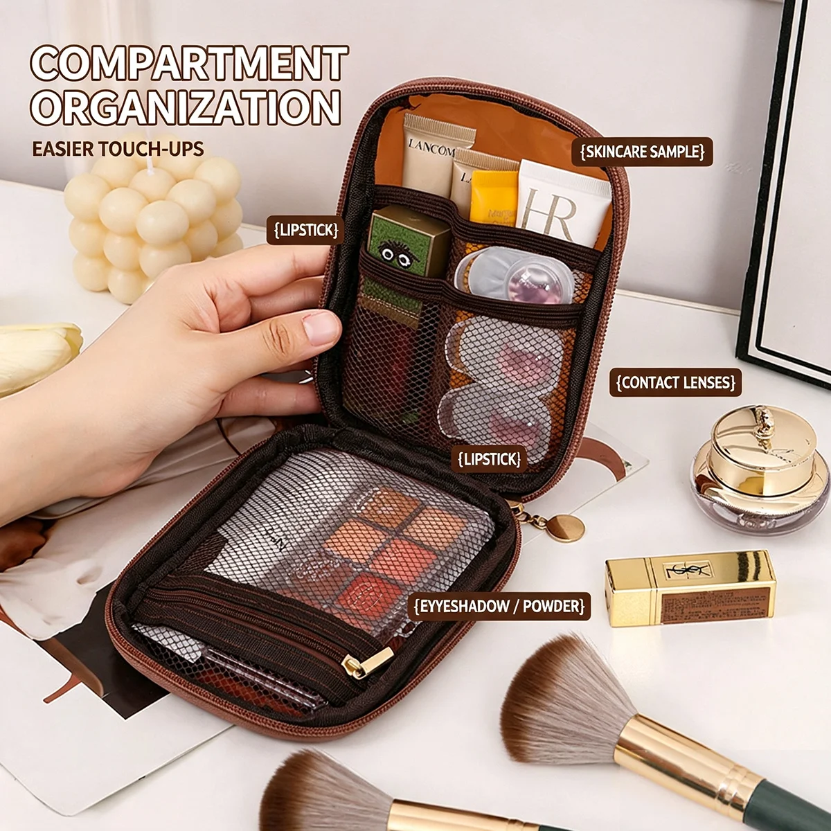 Transparent Portable Cosmetic  - огляд і ціна Travel Accessories Organizer Bag