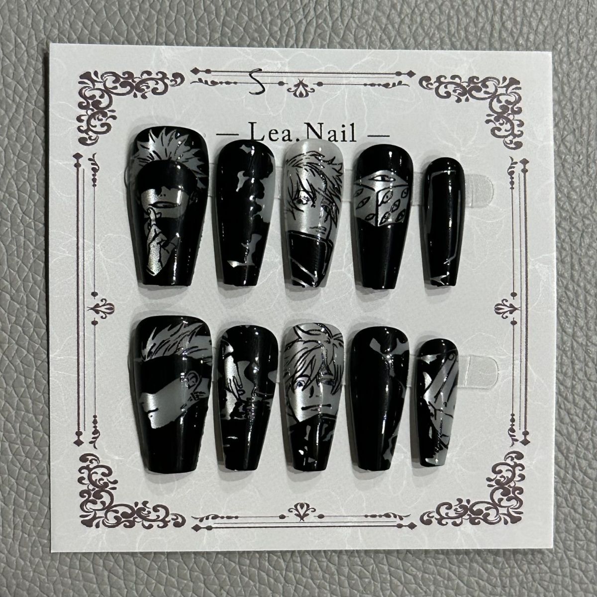 Gojo Satoru Manicure Cat's Eye - огляд і ціна Travel Accessories Jewelry