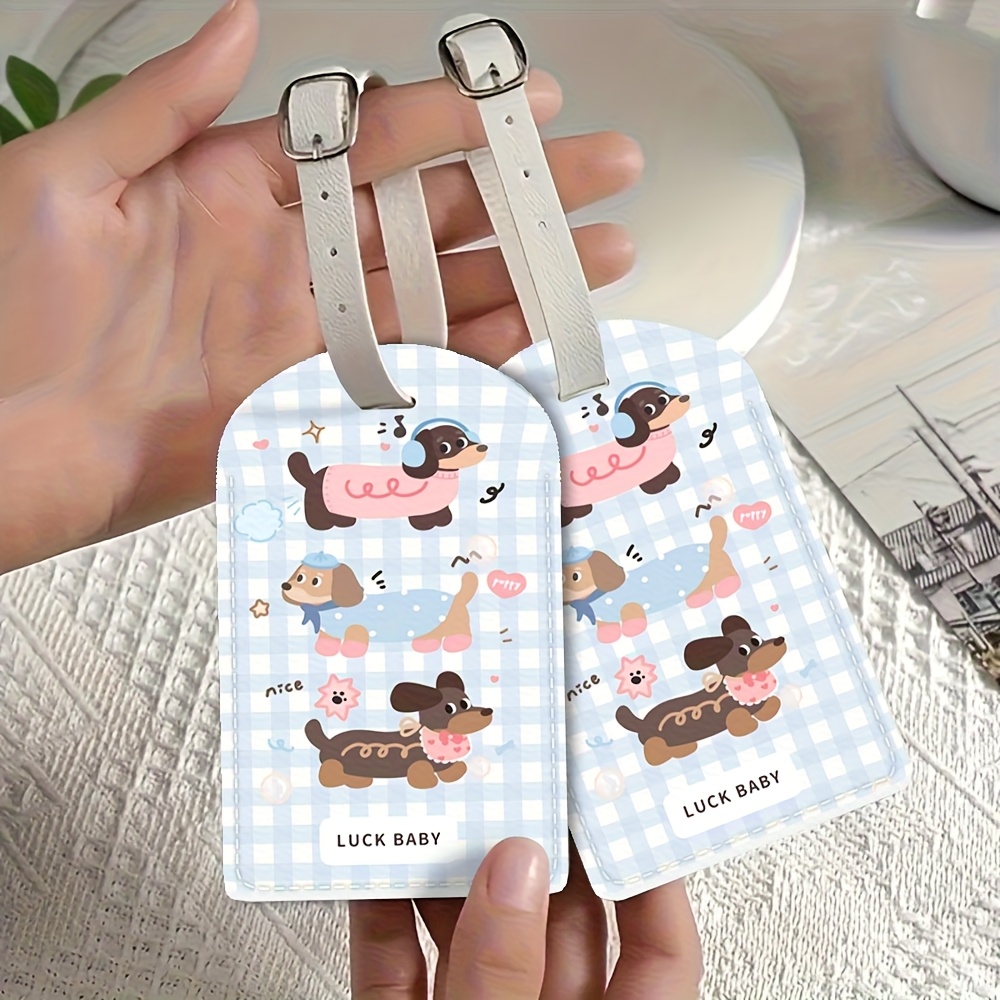 Luggage Tag Made of PU Materia - огляд і ціна Travel Accessories As Gifts